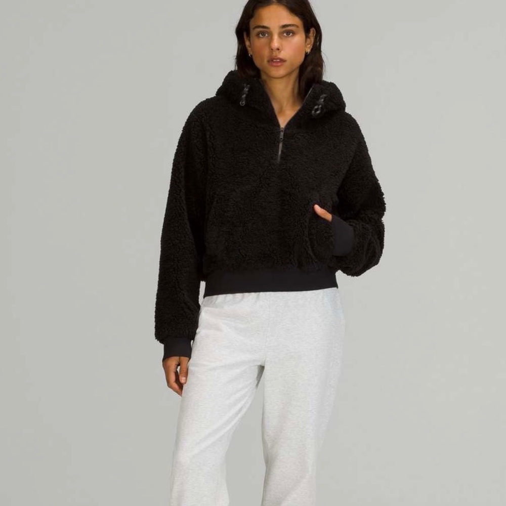 NWOT Lululemon Textured Fleece 1/2 Zip